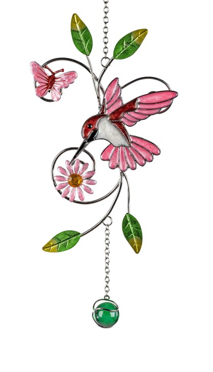 Fensterschmuck Fensterdekoration Eisvogel Mobile