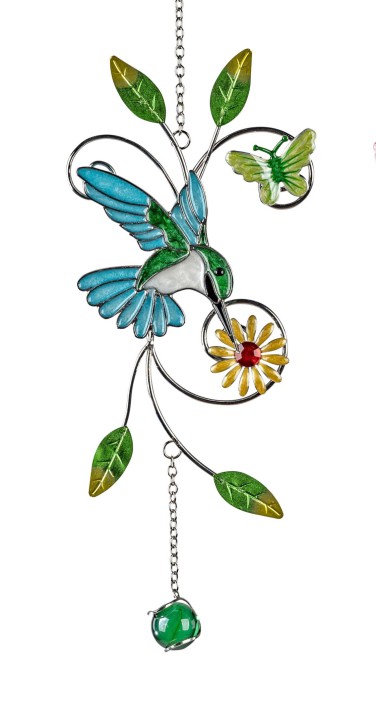 Fensterschmuck Fensterdekoration Eisvogel Mobile