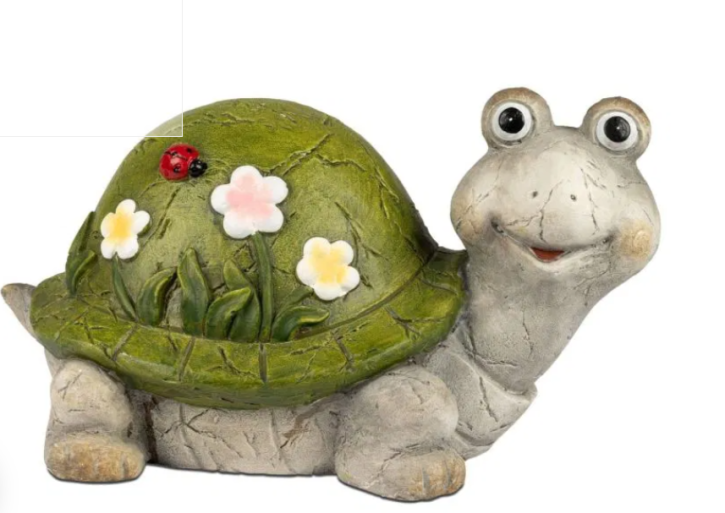 Dekorative Schildkröten-Figur für den Garten, Lustige Tierfigur
