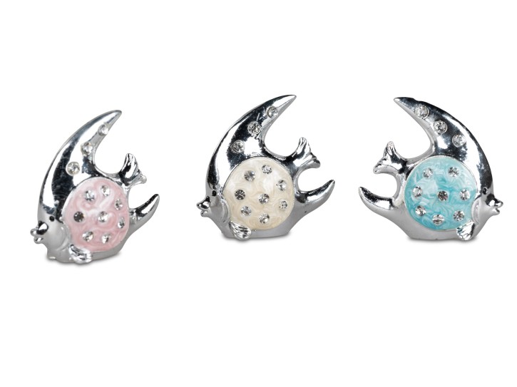 Formano 1 Stueck Deko Fisch Pearl aus Keramik 5cm 1 von 3