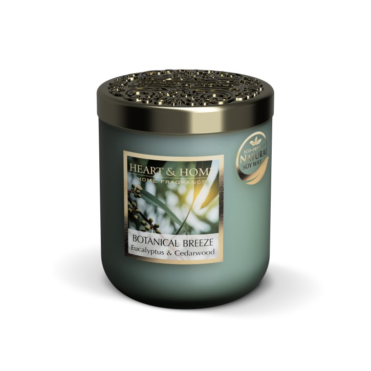 Heart & Home - Home Fragrance Duftkerze Botanical Breeze 110 g Inhalt: 0.110 Kilogramm (217,30 € * / 1 Kilogramm)