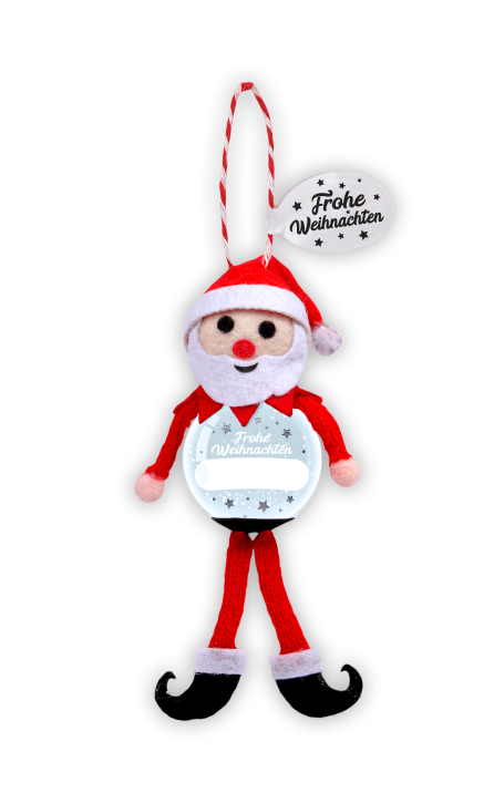 Personalisierte Schneekugeln als Dekoration für Weihnachten, Weihnachtsbaumschmuck, Geschenk- Schneekugel Blanko Weihnachtsmann Personalisierte Schneekugeln als Dekoration für Weihnachten, Weihnachtsbaumschmuck, Geschenk- Schneekugel Blanko Weihnachtsmann