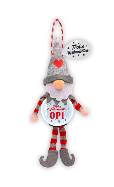 Personalisierte Schneekugeln als Dekoration für Weihnachten, Weihnachtsbaumschmuck, Geschenk- Schneekugel Opi Personalisierte Schneekugeln als Dekoration für Weihnachten, Weihnachtsbaumschmuck, Geschenk- Schneekugel Opi