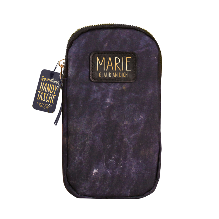 Handytaschen mit Kordel zum Umhängen Umhängetasche mit Reißverschluss -Handytasche Marie Handytaschen mit Kordel zum Umhängen Umhängetasche mit Reißverschluss -Handytasche Marie