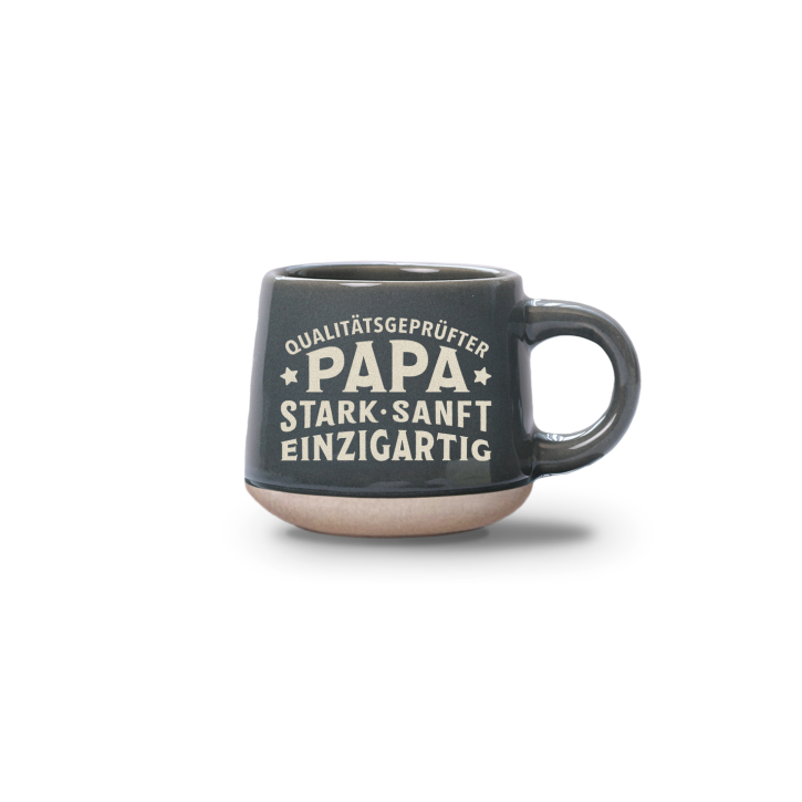 Espresso-Tasse Papa - 60ml , spülmaschinenfest im Landhausstil Espresso-Tasse Papa - 60ml , spülmaschinenfest im Landhausstil