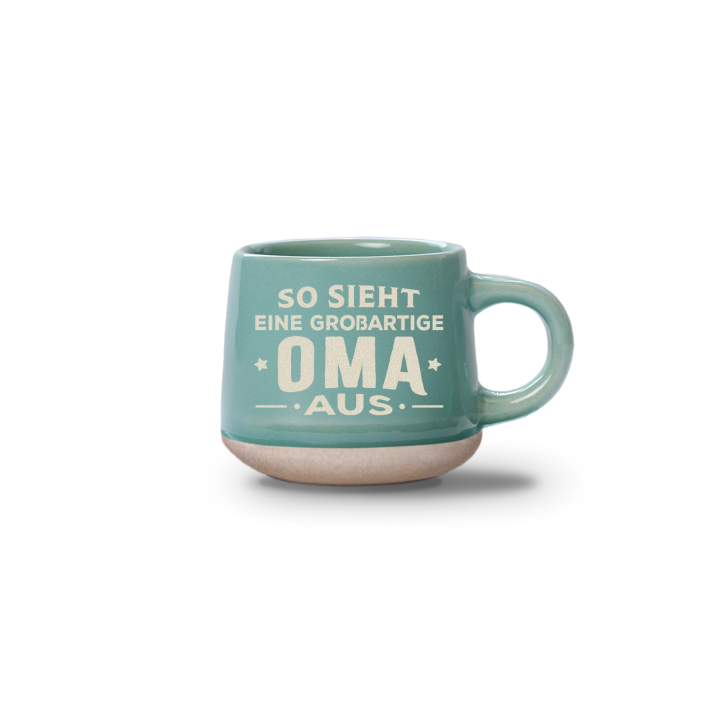 Espresso-Tasse Oma - 60ml , spülmaschinenfest im Landhausstil Espresso-Tasse Oma - 60ml , spülmaschinenfest im Landhausstil