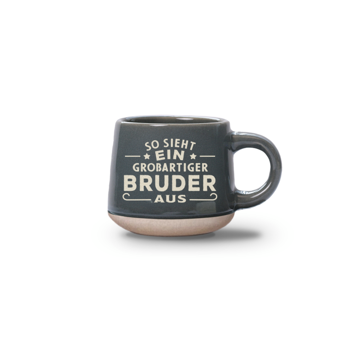 Espresso-Tasse Bruder - 60ml , spülmaschinenfest im Landhausstil