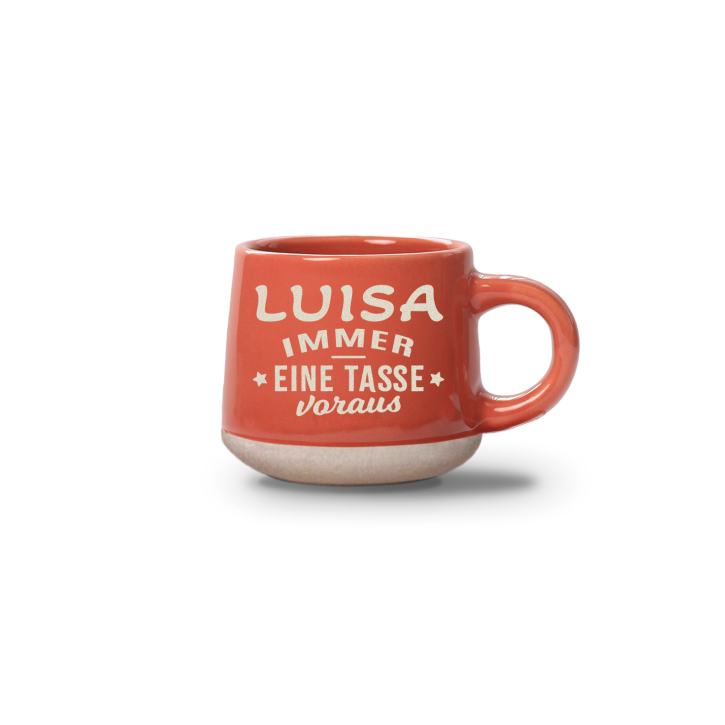 Espresso-Tasse Luisa - 60ml , spülmaschinenfest im Landhausstil