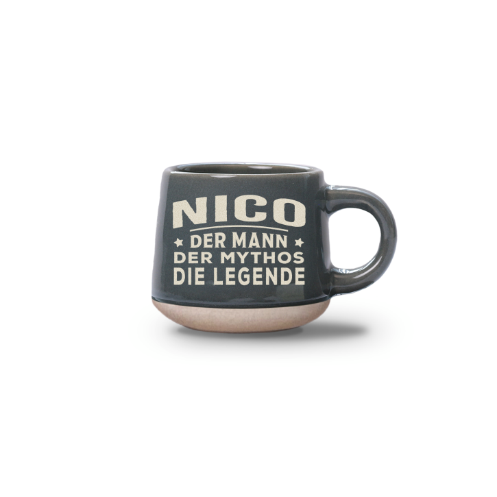 Espresso-Tasse Nico - 60ml , spülmaschinenfest im Landhausstil