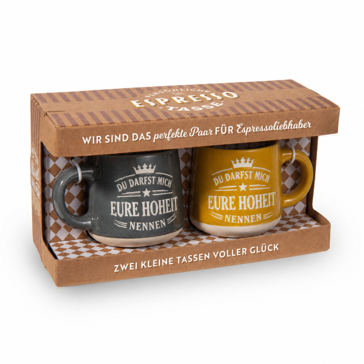 Geschenkset Eure Hoheit - 60ml  spülmaschinenfest im Landhausstil