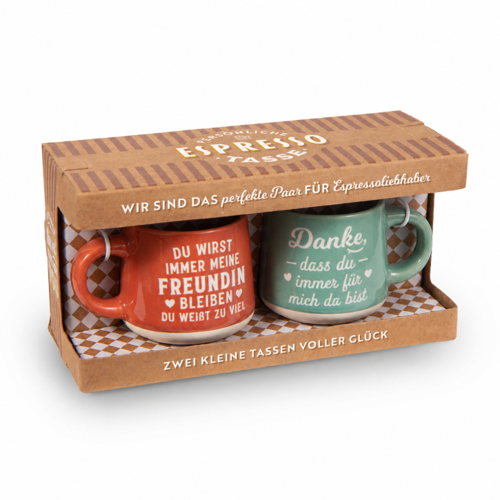 Geschenkset Freundin - 60ml  spülmaschinenfest im Landhausstil
