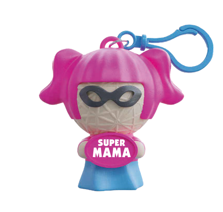 Glück Maskottchen Voodoo mit Spruch handgemachte Sorgen-Püppchen-Stress Dolls Super Mama