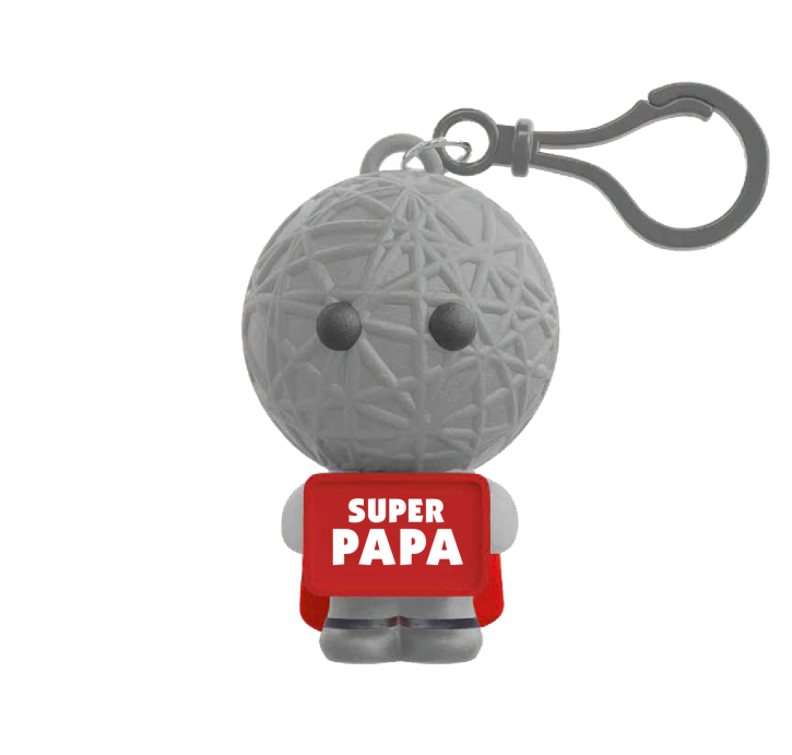 Glück Maskottchen Voodoo mit Spruch handgemachte Sorgen-Püppchen-Stress Dolls Super Papa