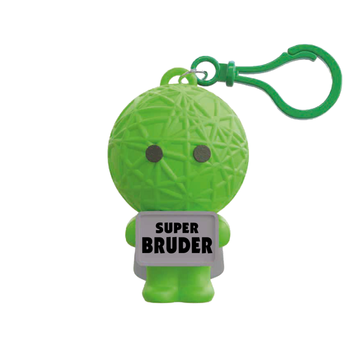 Glück Maskottchen Voodoo mit Spruch handgemachte Sorgen-Püppchen-Stress Dolls Super Bruder