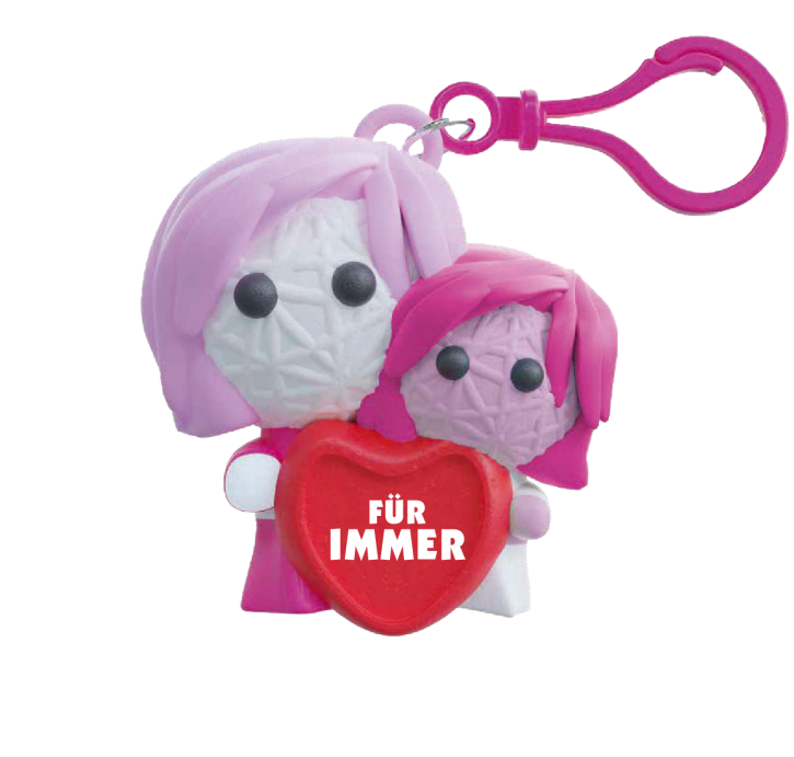 Glück Maskottchen Voodoo mit Spruch handgemachte Sorgen-Püppchen-Stress Dolls Mutter & Tochter