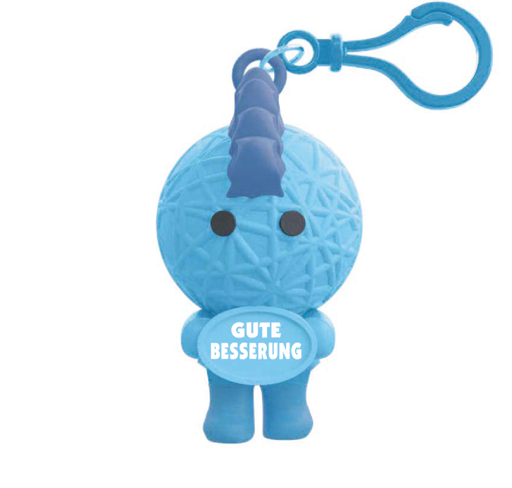 Glück Maskottchen Voodoo mit Spruch handgemachte Sorgen-Püppchen-Stress Dolls Gute Besserung