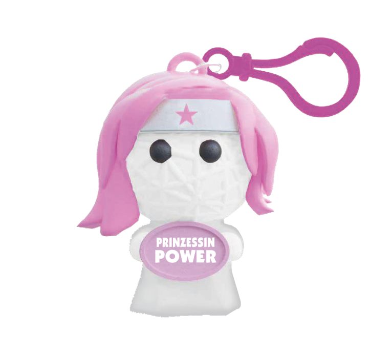 Glück Maskottchen Voodoo mit Spruch handgemachte Sorgen-Püppchen-Stress Dolls Prinzessin