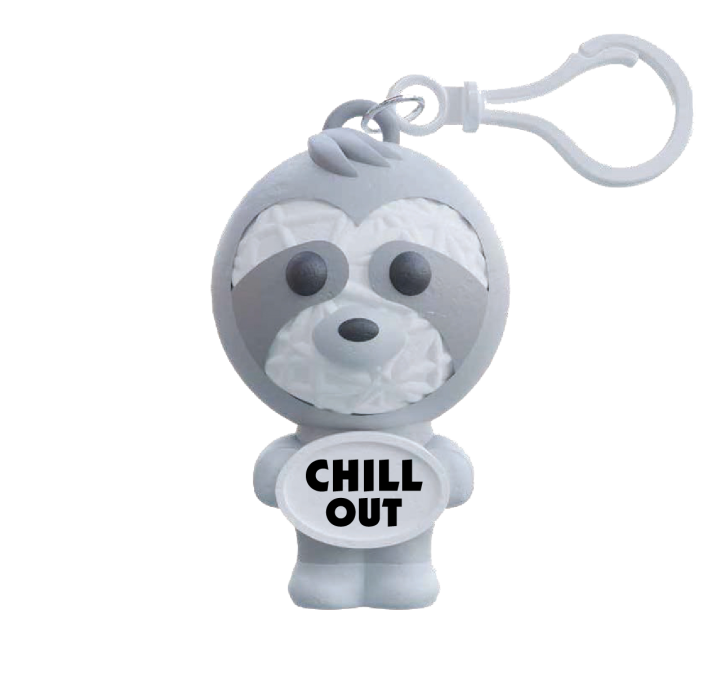 Glück Maskottchen Voodoo mit Spruch handgemachte Sorgen-Püppchen-Stress Dolls Faultier