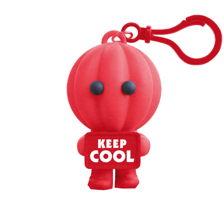 Glück Maskottchen Voodoo mit Spruch handgemachte Sorgen-Püppchen-Stress Dolls Stresskopf