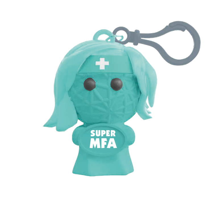 Glück Maskottchen Voodoo mit Spruch handgemachte Sorgen-Püppchen-Stress Dolls Med. Fachangestellte