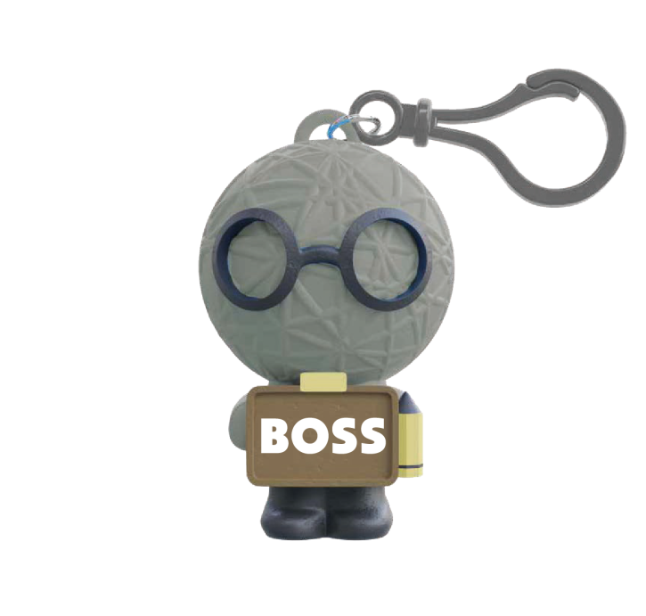 Glück Maskottchen Voodoo mit Spruch handgemachte Sorgen-Püppchen-Stress Dolls Bester Boss