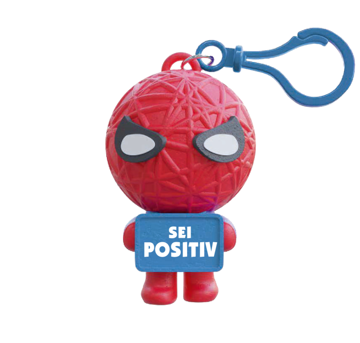 Glück Maskottchen Voodoo mit Spruch handgemachte Sorgen-Püppchen-Stress Dolls Spider-Held