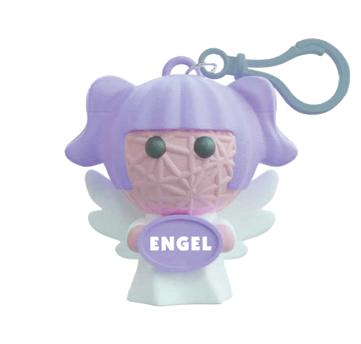 Glück Maskottchen Voodoo mit Spruch handgemachte Sorgen-Püppchen-Stress Dolls Engel