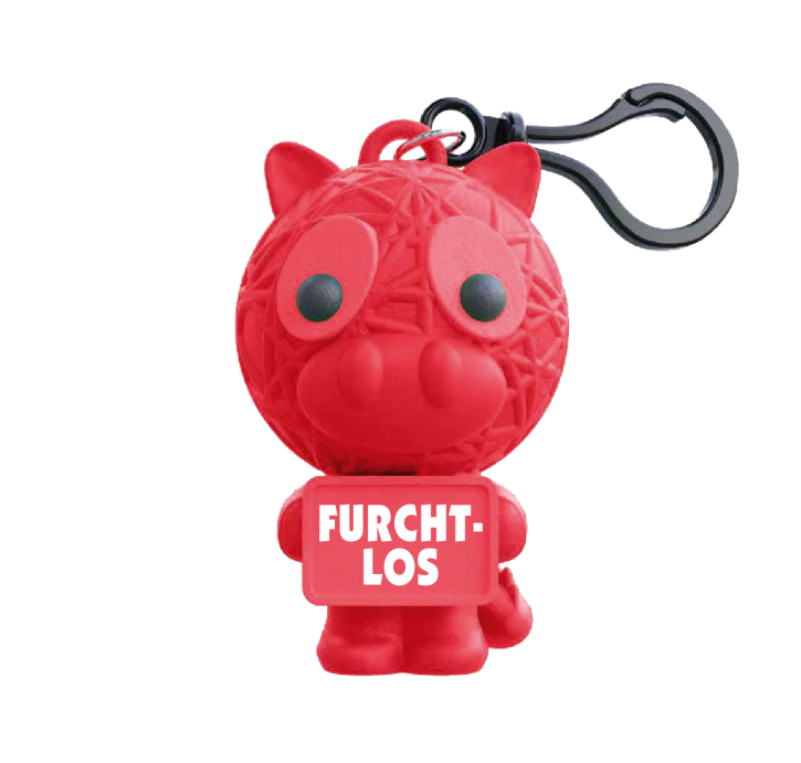 Glück Maskottchen Voodoo mit Spruch handgemachte Sorgen-Püppchen-Stress Dolls Stress-Drache