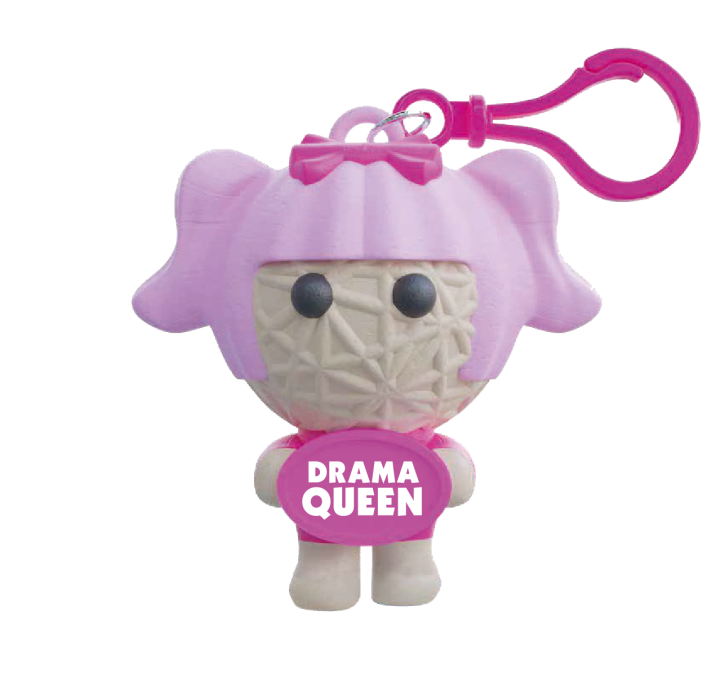 Glück Maskottchen Voodoo mit Spruch handgemachte Sorgen-Püppchen-Stress Dolls Die Diva