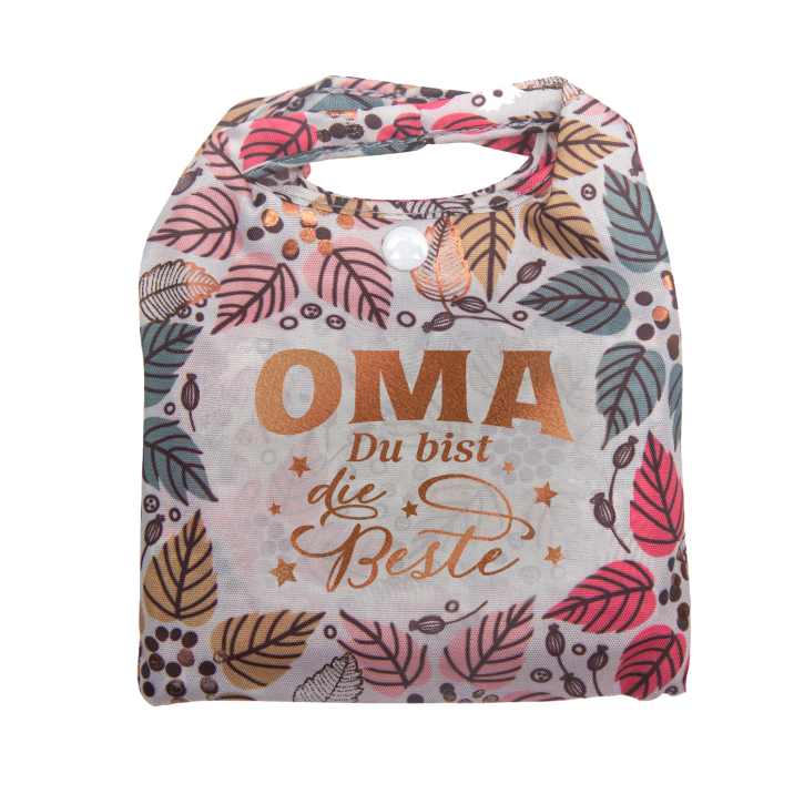 Vorpersonalisierte Glitzernde Einkaufstasche - Shopper Bag Oma