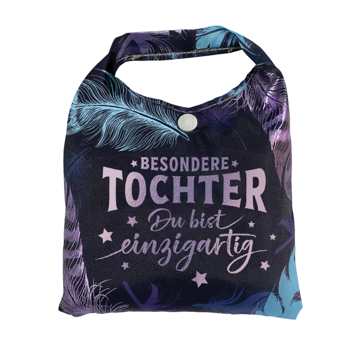 Vorpersonalisierte Glitzernde Einkaufstasche - Shopper Bag Tochter