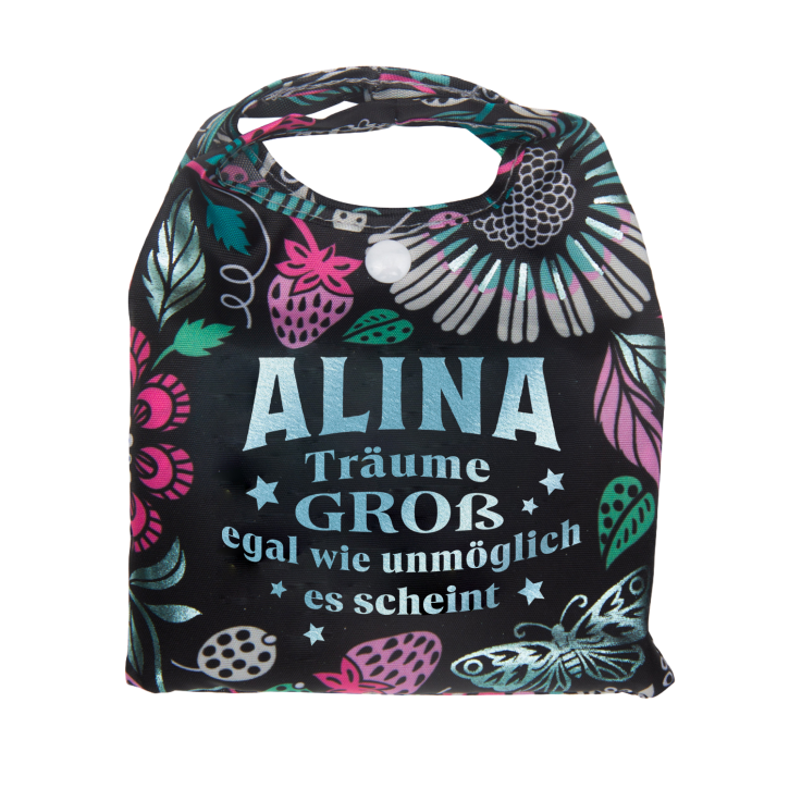 Vorpersonalisierte Glitzernde Einkaufstasche - Shopper Bag Alina