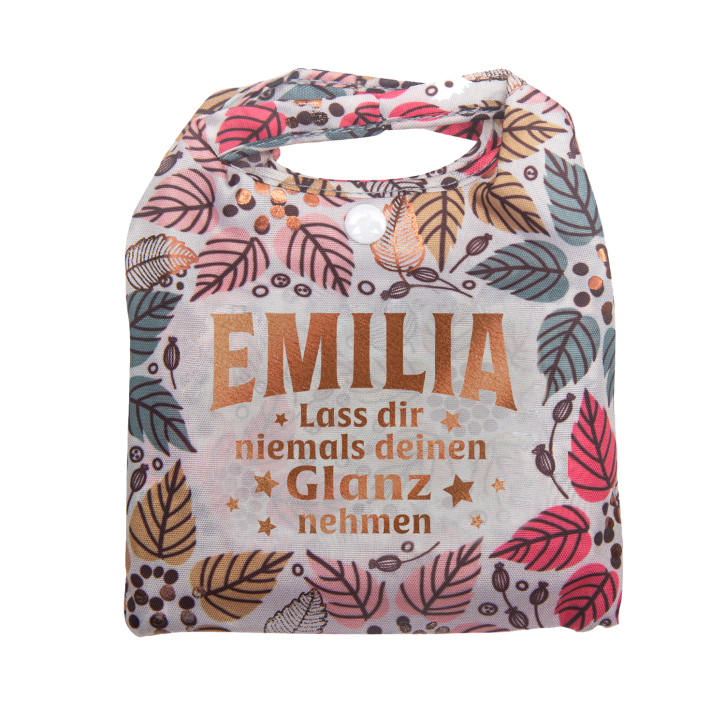 Vorpersonalisierte Glitzernde Einkaufstasche - Shopper Bag Emilia