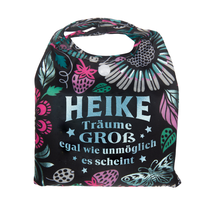 Vorpersonalisierte Glitzernde Einkaufstasche - Shopper Bag Heike