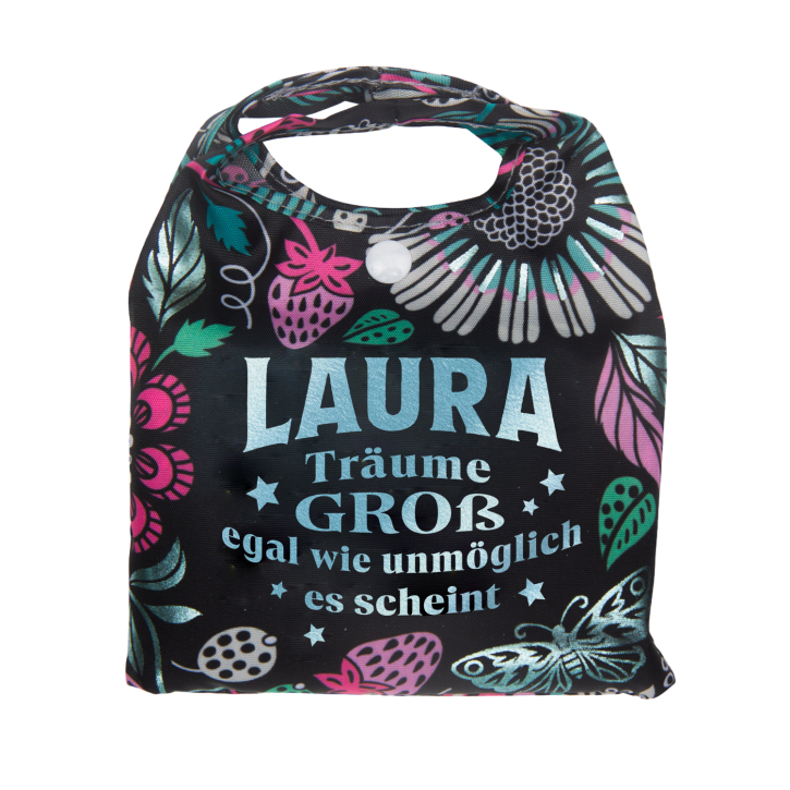 Vorpersonalisierte Glitzernde Einkaufstasche - Shopper Bag Laura