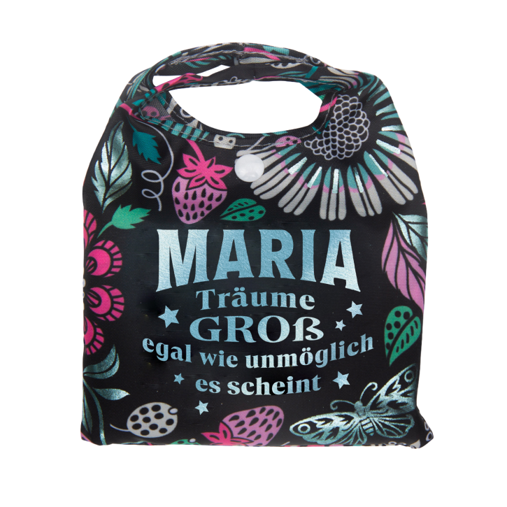 Vorpersonalisierte Glitzernde Einkaufstasche - Shopper Bag Maria