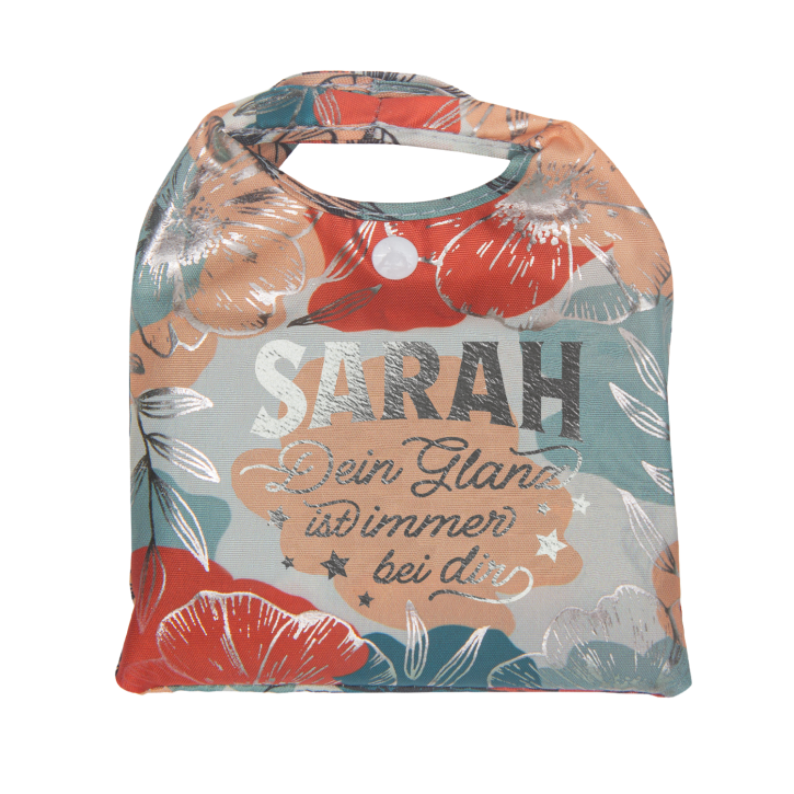Vorpersonalisierte Glitzernde Einkaufstasche - Shopper Bag Sarah