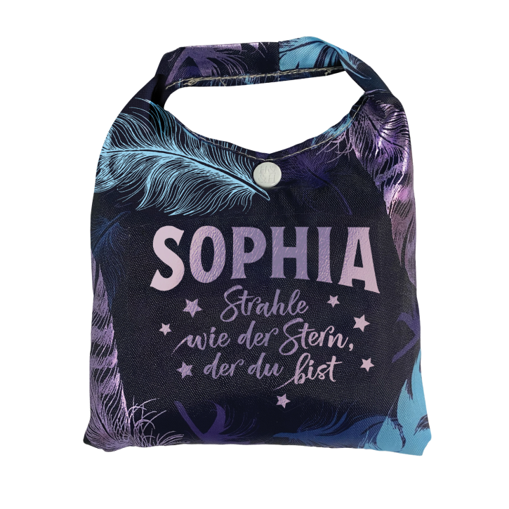 Vorpersonalisierte Glitzernde Einkaufstasche - Shopper Bag Sophia