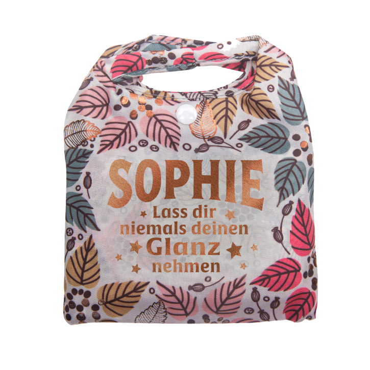 Vorpersonalisierte Glitzernde Einkaufstasche - Shopper Bag Sophie