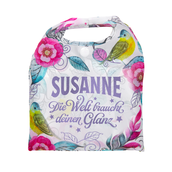 Vorpersonalisierte Glitzernde Einkaufstasche - Shopper Bag Susanne