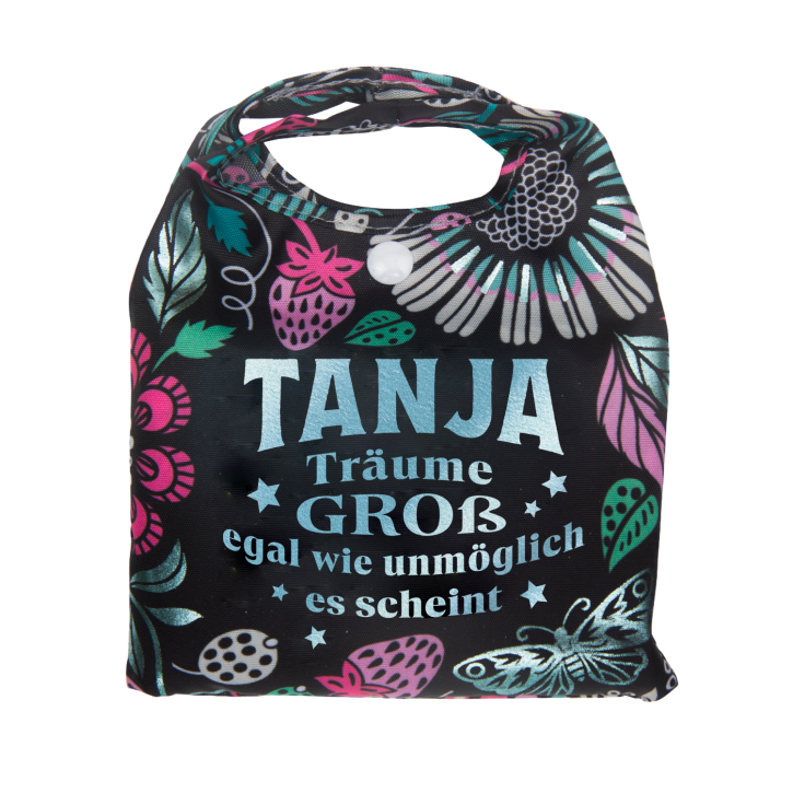 Vorpersonalisierte Glitzernde Einkaufstasche - Shopper Bag Tanja