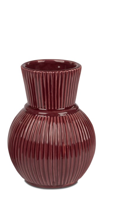 Dekoration Geschenk Blumenvase Vase Beere 23cm