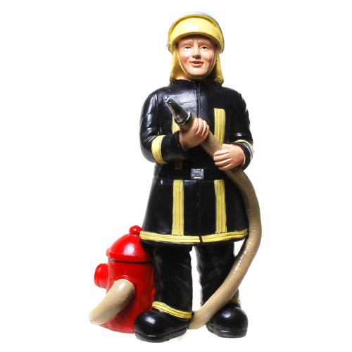 Flaschenöffner mit Feuerwehrmann Figur