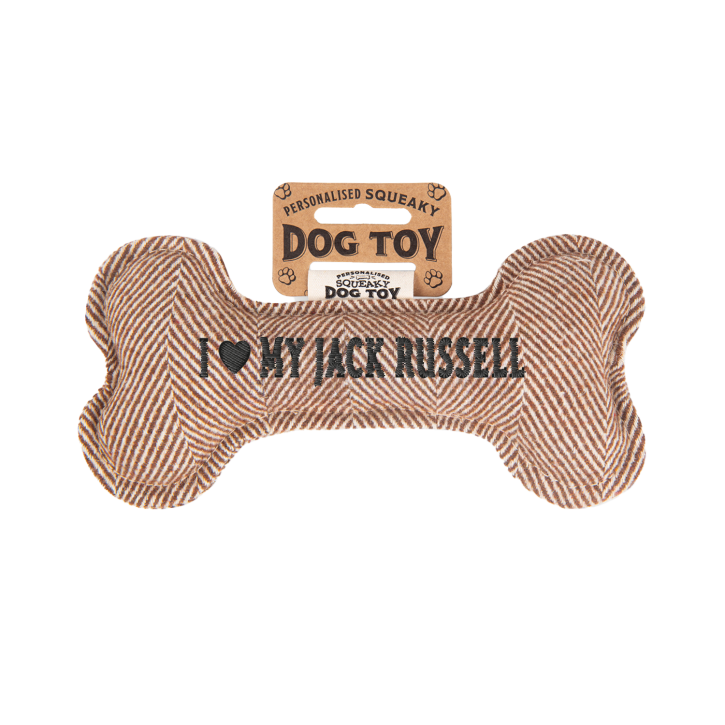 Quietschender Hunde Knochen form-Hundespielzeug Jack Russell