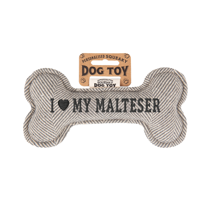 Quietschender Hunde Knochen form-Hundespielzeug Malteser