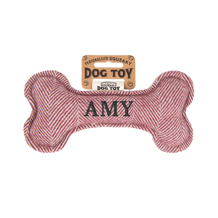 Quietschender Hunde Knochen form-Hundespielzeug Amy