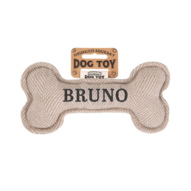 Quietschender Hunde Knochen form-Hundespielzeug Bruno
