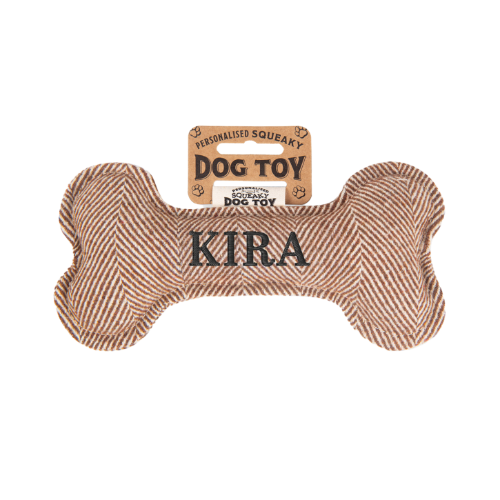 Quietschender Hunde Knochen form-Hundespielzeug Kira