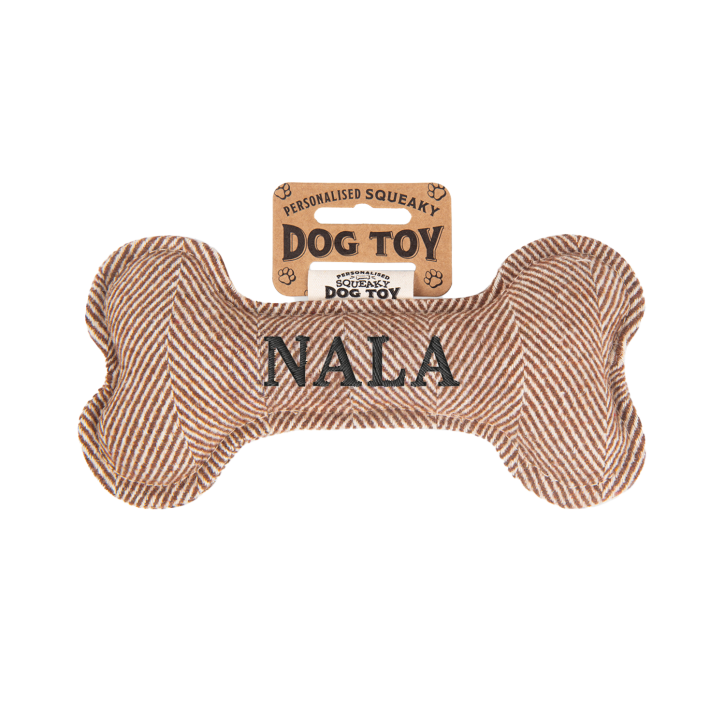 Quietschender Hunde Knochen form-Hundespielzeug Nala