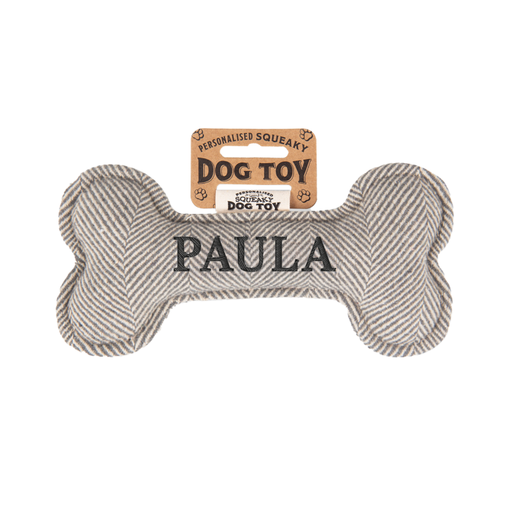 Quietschender Hunde Knochen form-Hundespielzeug Paula